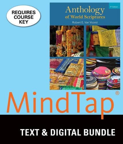 Cover of Bundle: Anthology of World Scriptures, Loose-Leaf Version 9th + Mindtap Religion, 1 Term (6 Months) Printed Access Card