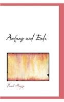Cover of Anfang Und Ende