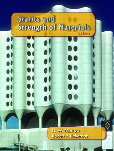 Cover of Statics and Strength of Materials