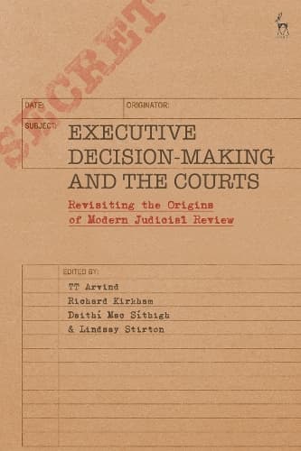 Cover of Executive Decision-Making and the Courts