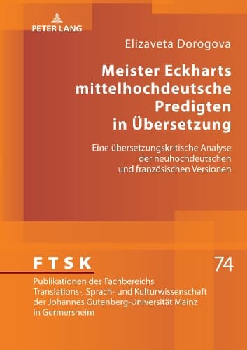 Cover of Meister Eckharts mittelhochdeutsche Predigten in Uebersetzung