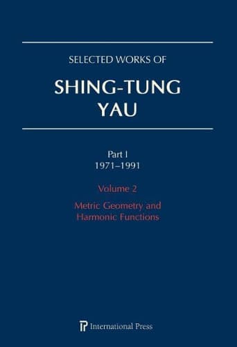 Cover of Selected Works of Shing-Tung Yau 1971–1991: Volume 2