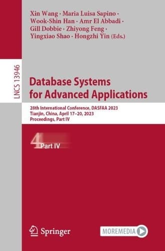 Cover of Database Systems for Advanced Applications