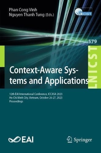 Cover of Context-Aware Systems and Applications