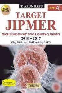 Cover of Target Jipmer- May 2018, Nov. 2017, May 2017