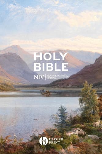 Cover of NIV Larger Print Gift Hardback Bible