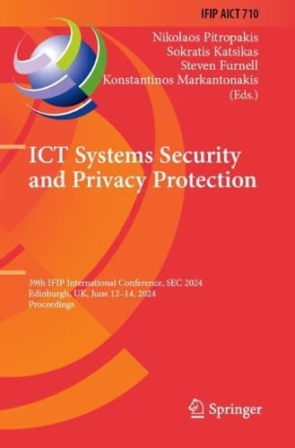 Cover of ICT Systems Security and Privacy Protection