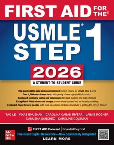 Cover of First Aid for the USMLE Step 1 2026
