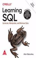 Cover of Learning SQL: Generate, Manipulate, and Retrieve Data, Third Edition (Greyscale Indian Edition)