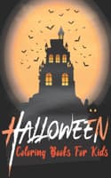 Cover of Halloween Coloring Book For Kids