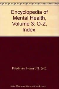 Cover of Encyclopedia of Mental Health