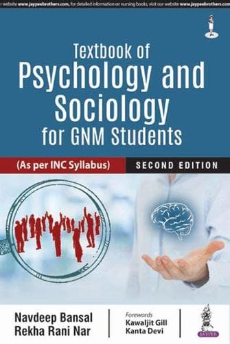 Cover of Textbook of Psychology and Sociology for GNM Students