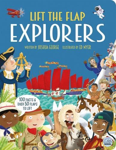 Cover of Explorers - Interactive History Book for Kids