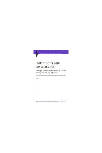 Cover of Institutions and Investments