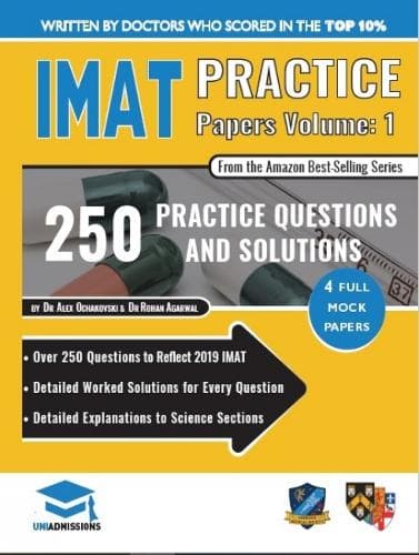 Cover of IMAT Practice Papers Volume One