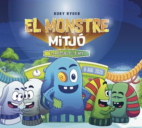 Cover of El monstre mitjó i la màquina del temps