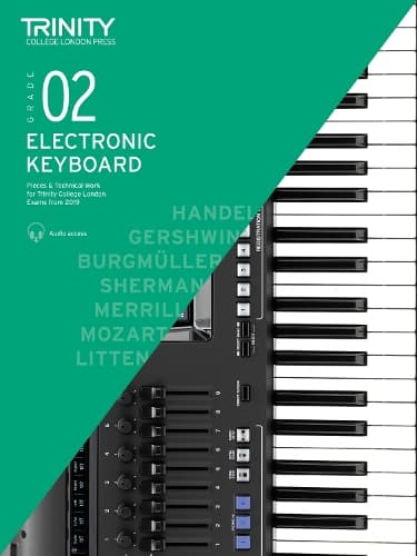 Cover of Electronic Keyboard Exam Pieces & Technical Work 2019-2022: Grade 2