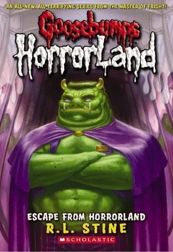 Cover of Escape from Horrorland (Goosebumps Horrorland #11)