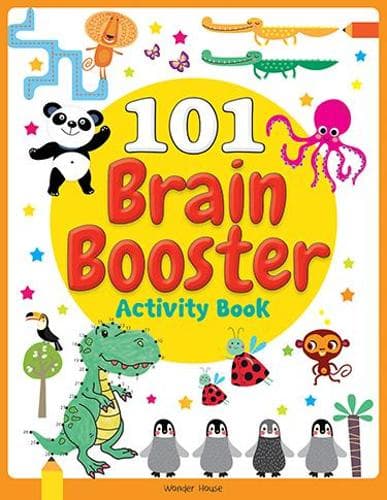 Cover of 101 Brain Booster Activity Book: Fun Activity Book For Children