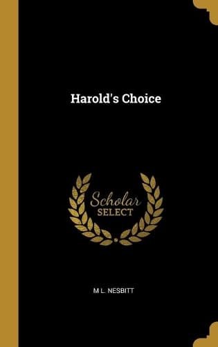 Cover of Harold's Choice