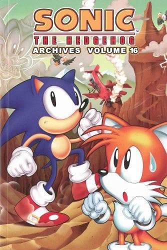 Cover of Sonic The Hedgehog Archives Volume 16