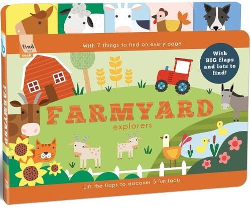 Cover of Find and Seek Farmyard Explorers