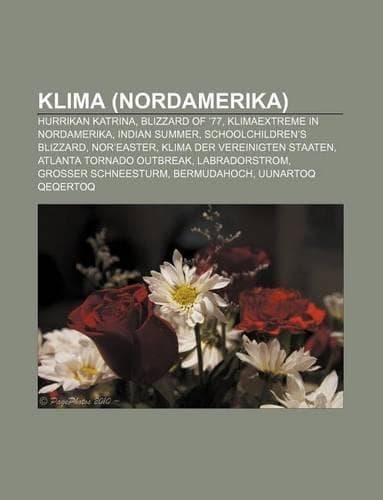 Cover of Klima (Nordamerika)