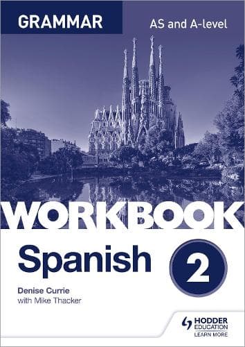 Cover of Spanish A-level Grammar Workbook 2