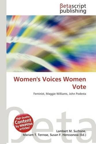 Cover of Women's Voices Women Vote