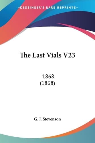 Cover of The Last Vials V23