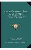 Cover of Abbott's Magic For Magicians