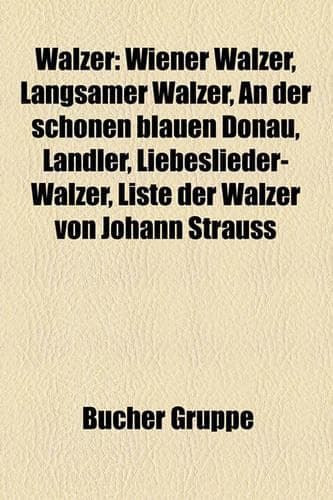 Cover of Walzer