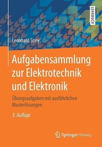 Cover of Aufgabensammlung zur Elektrotechnik und Elektronik