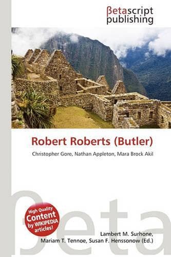 Cover of Robert Roberts (Butler)
