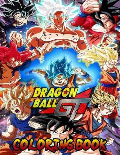 Cover of Dragon Ball GT Coloring Book