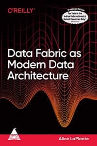 Cover of Data Fabric as Modern Data Architecture (Grayscale Indian Edition)