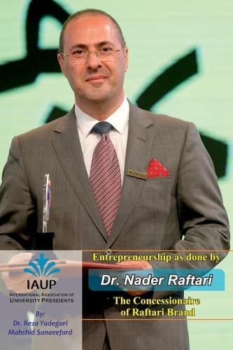 Cover of Entrepreneurship as Done by Dr. Nader Raftari