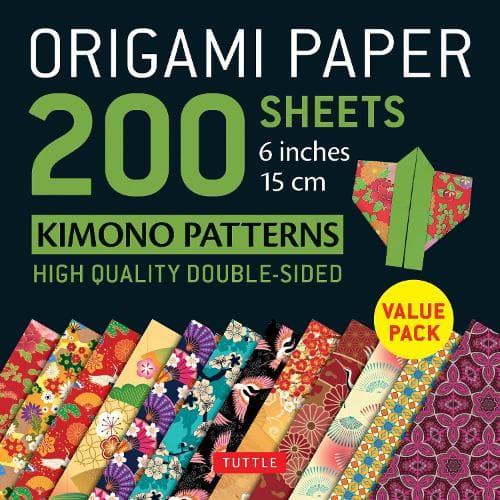Cover of Origami Paper 200 sheets Kimono Patterns 6 (15 cm)