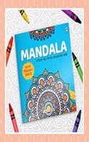Cover of Mandala Art - Adult Colouring Books with Tear Out Sheets