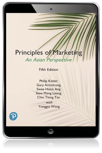Cover of Principles of Marketing, An Asian Perspective, Global Edition, 5th edition
