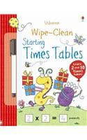 Cover of Wipe-clean Starting Times Tables