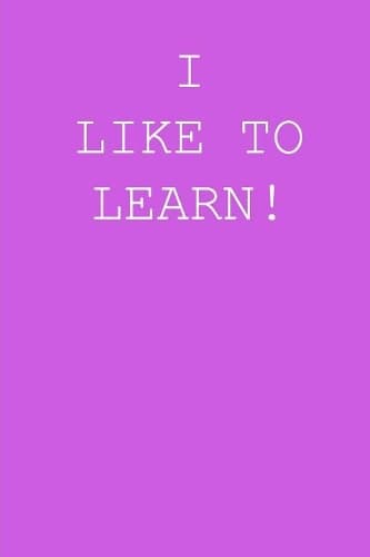 Cover of I like to learn!