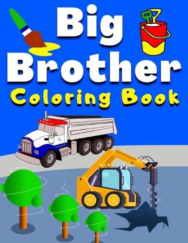 Cover of Big Brother Coloring Book