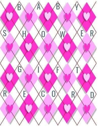 Cover of Baby Shower Gift Record