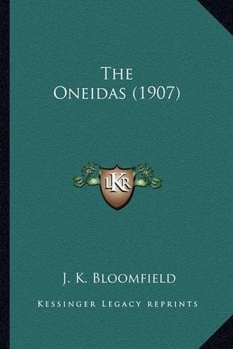 Cover of The Oneidas (1907)