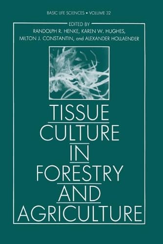 Cover of Tissue Culture in Forestry and Agriculture