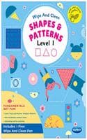 Cover of Navneet Wipe and Clean - Shapes & Patterns Level 1