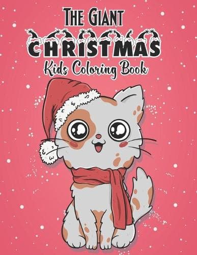 Cover of The Giant Christmas Kids Coloring Book