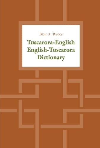 Cover of Tuscarora-English / English-Tuscarora Dictionary
