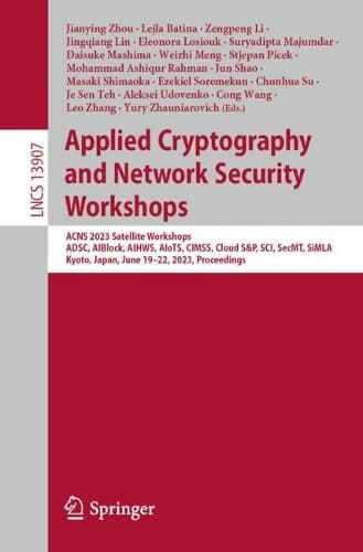 Cover of Applied Cryptography and Network Security Workshops